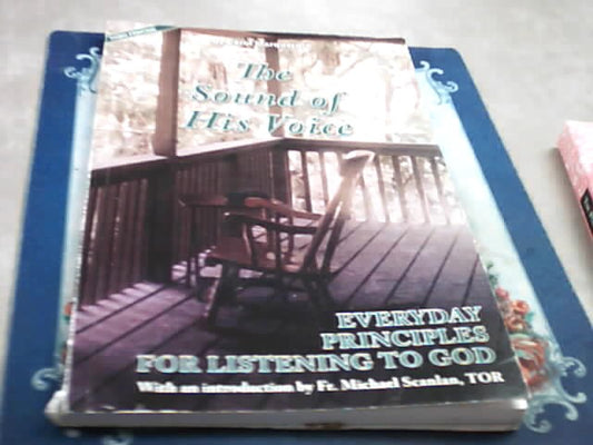 USED book The Sound of His Voice - Everyday principles for listening to God by Carol Marquardt