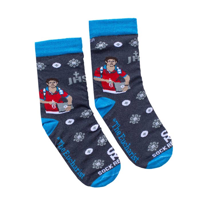 Religious Themed Socks, Kids-Adult Size (Many Variants)