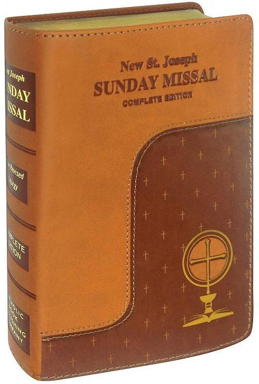 St. Joseph Sunday Missal (Brown Imitation Leather)