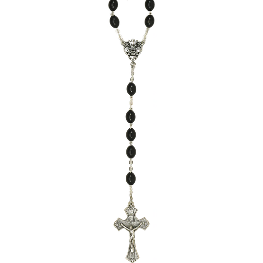 Black Wood RCIA Rosary