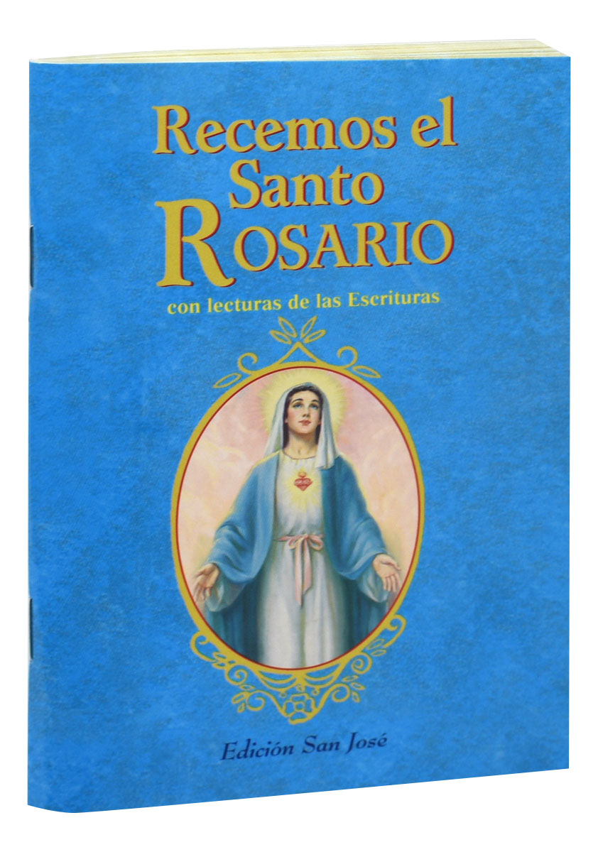 Pray the Rosary: With Scripture Readings - Booklet (English or Spanish Variants)