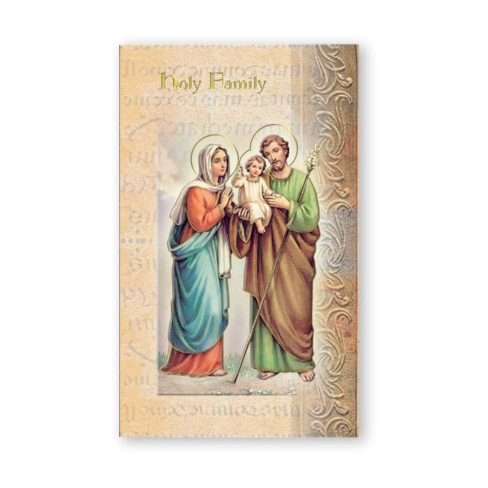 Holy Family Biography and Prayer Folder