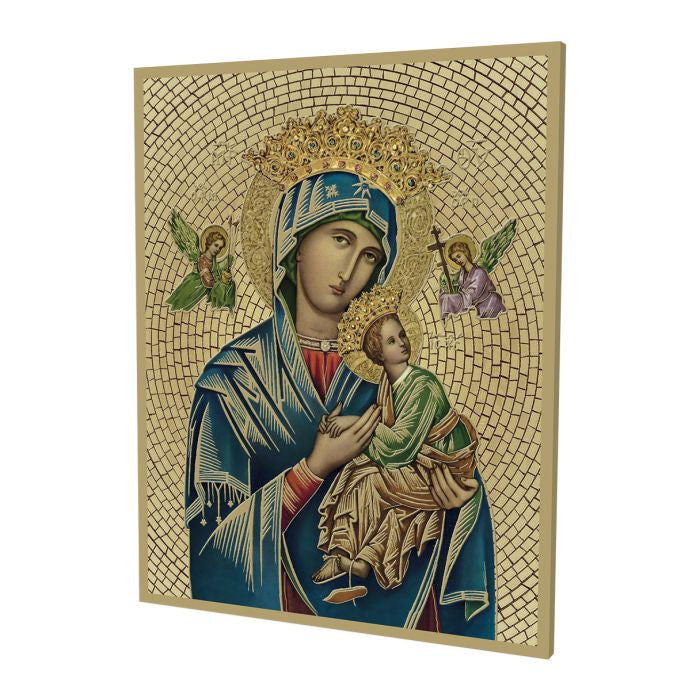 Our Lady Of Perpetual Help Wall Plaque – St. Anthony's Catholic Gift Shop