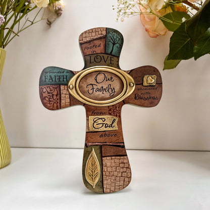 Our Family Cross - 8"H