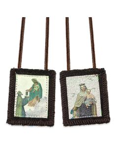 Brown Wool Scapular - 1512542X