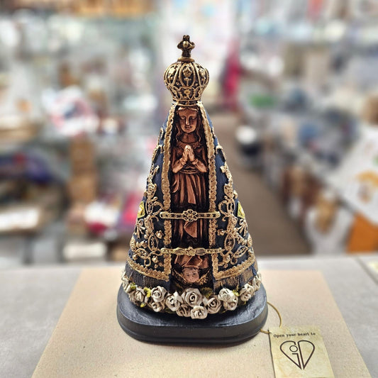 Our Lady of Aparecida, Liscano - 8.5" Statue