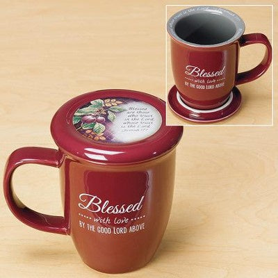 Blessed With Love Coaster Mug