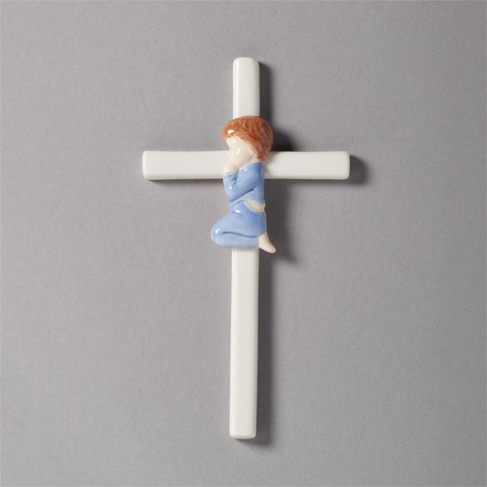 Praying Child Wall Cross - Available for Boy or Girl