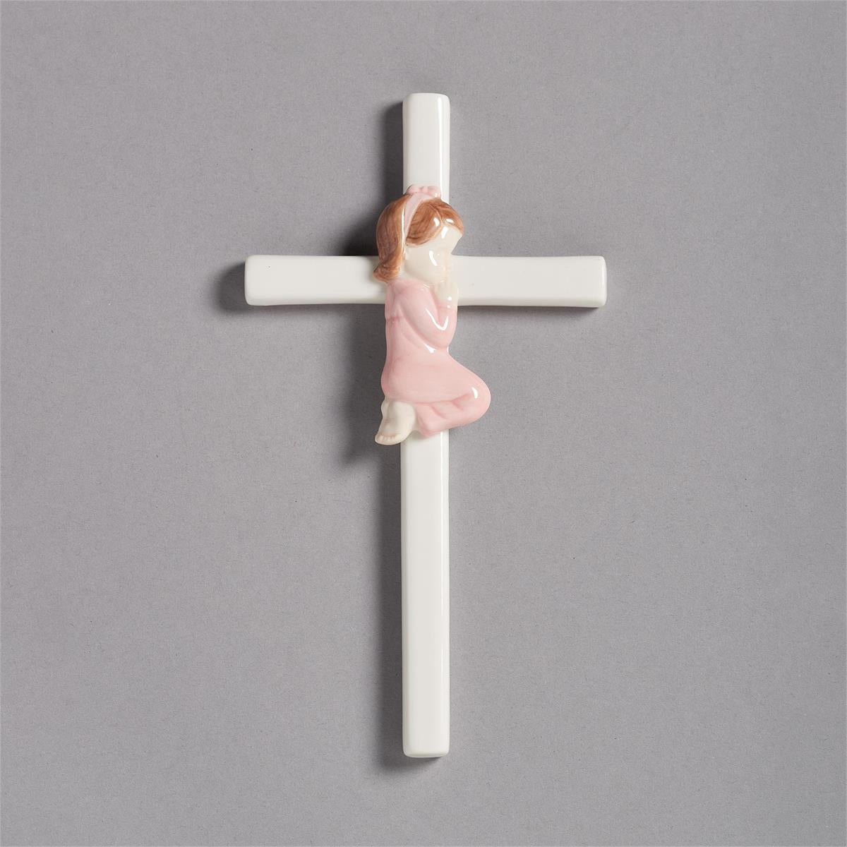 Praying Child Wall Cross - Available for Boy or Girl