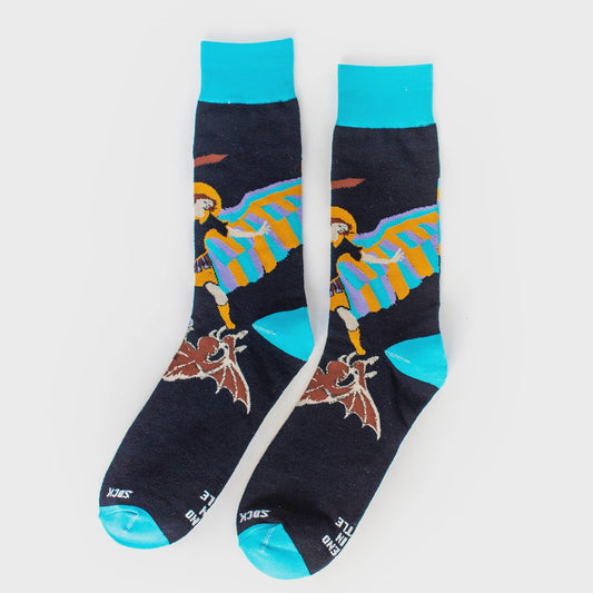 Religious Themed Socks, Adult Size (Many Variants)