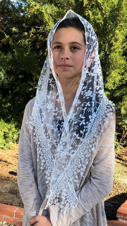 Cherry Blossom Church Veil - Color Variants