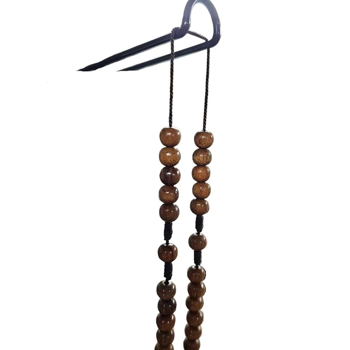 Imbuia, Brazilian Walnut Beaded Rosary