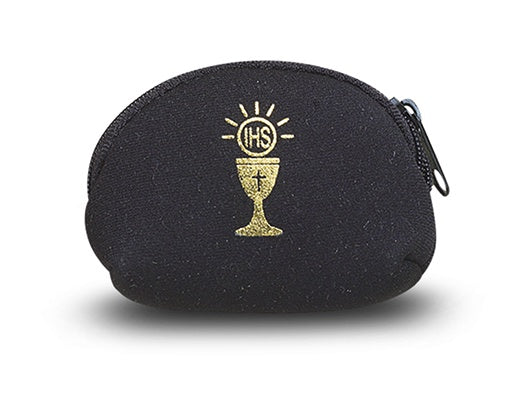 Black Communion Rosary Pouch