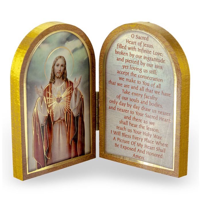 Sacred Heart of Jesus Plaque