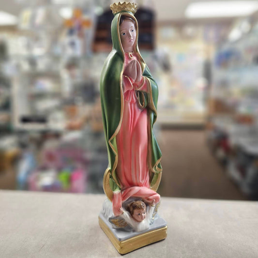 Our Lady of Guadalupe, Italian - 12" Statue