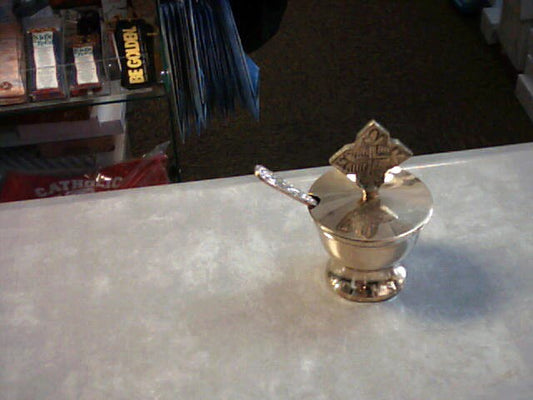 Incense holder with spoon