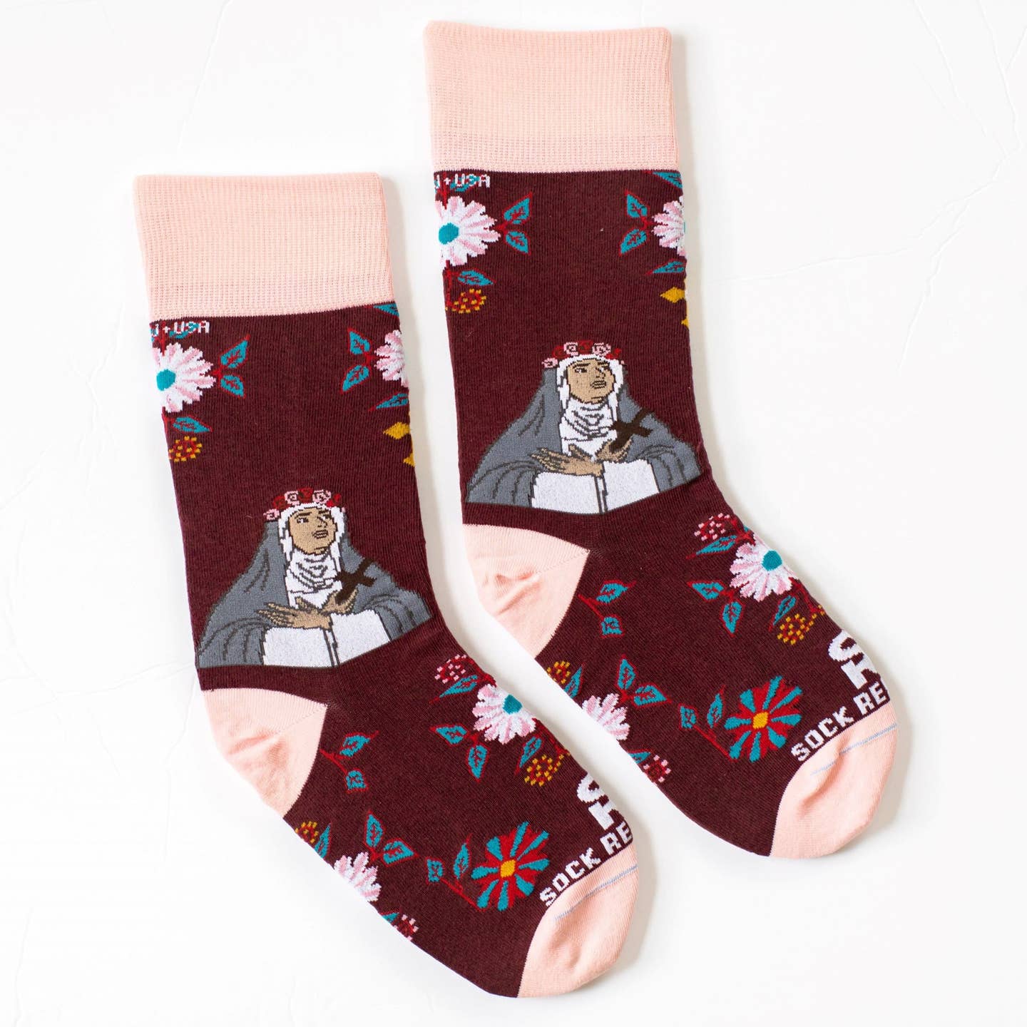 Religious Themed Socks, Kids-Adult Size (Many Variants)