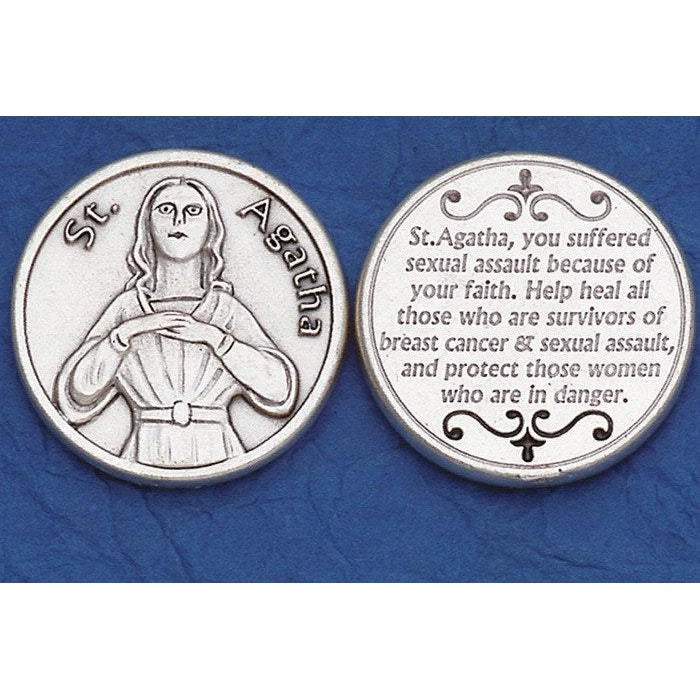 Pocket Tokens / Coins (Variants Include: Trinity, Mary, Angels, Saints, and More)