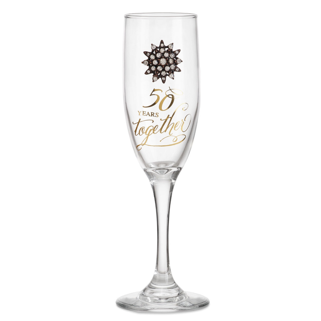 50th Anniversary Champagne Glass