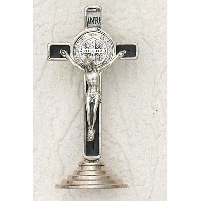 3" Standing St. Benedict Crucifix