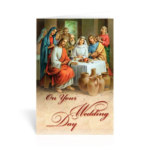 " On Your Wedding Day " Greeting Card