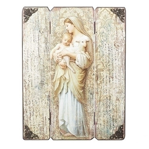 17" Holy Images Decorative Wall Panel