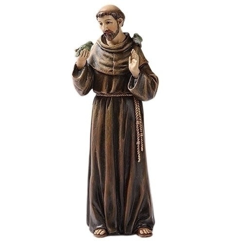 St. Francis of Assisi, Renaissance Collection - 6.25" Statue