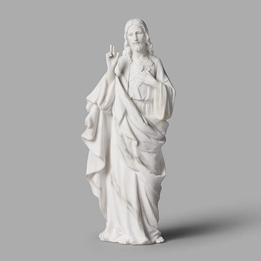 8.25" Sacred Heart of Jesus Statue
