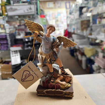 5" St. Michael the Archangel Statue