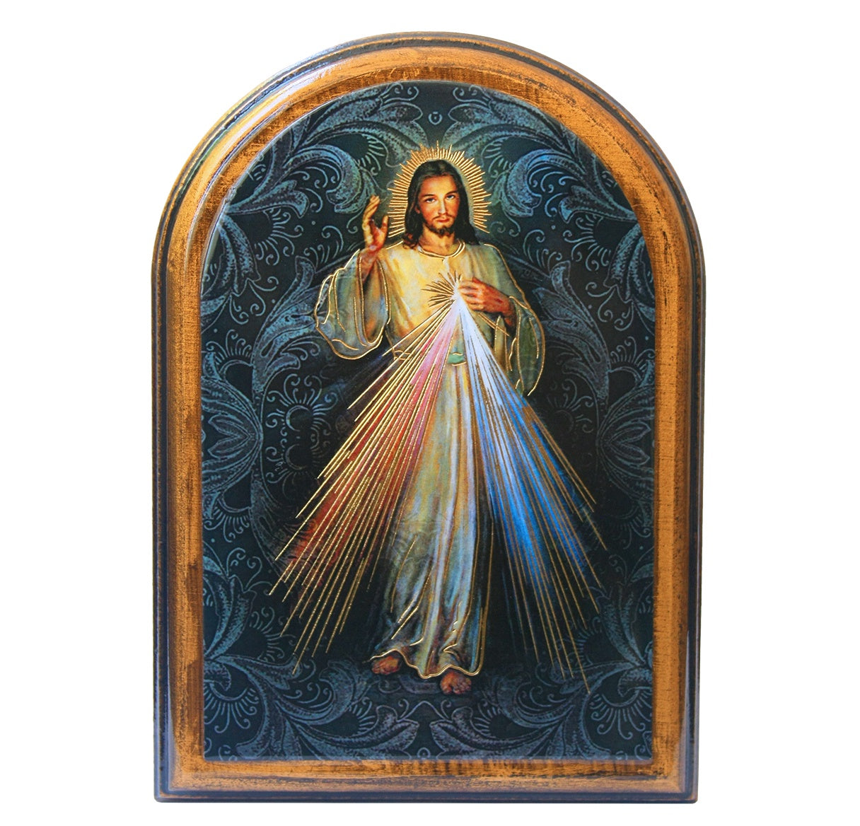 Divine Mercy Wooden Plaque Gift Boxed