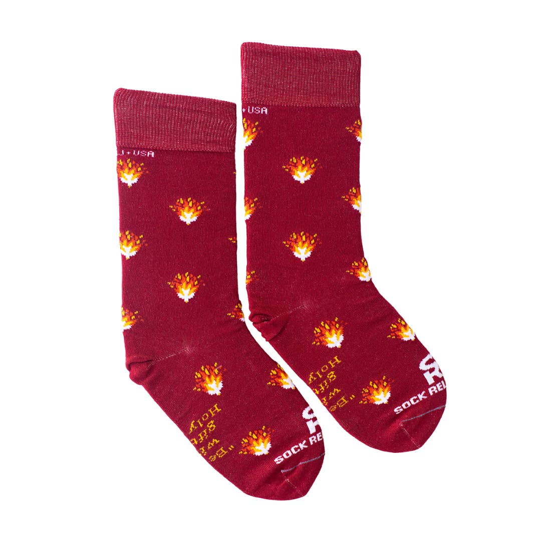 Religious Themed Socks, Kids-Adult Size (Many Variants)