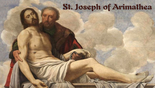 St. Joseph of Arimathea Holy Card