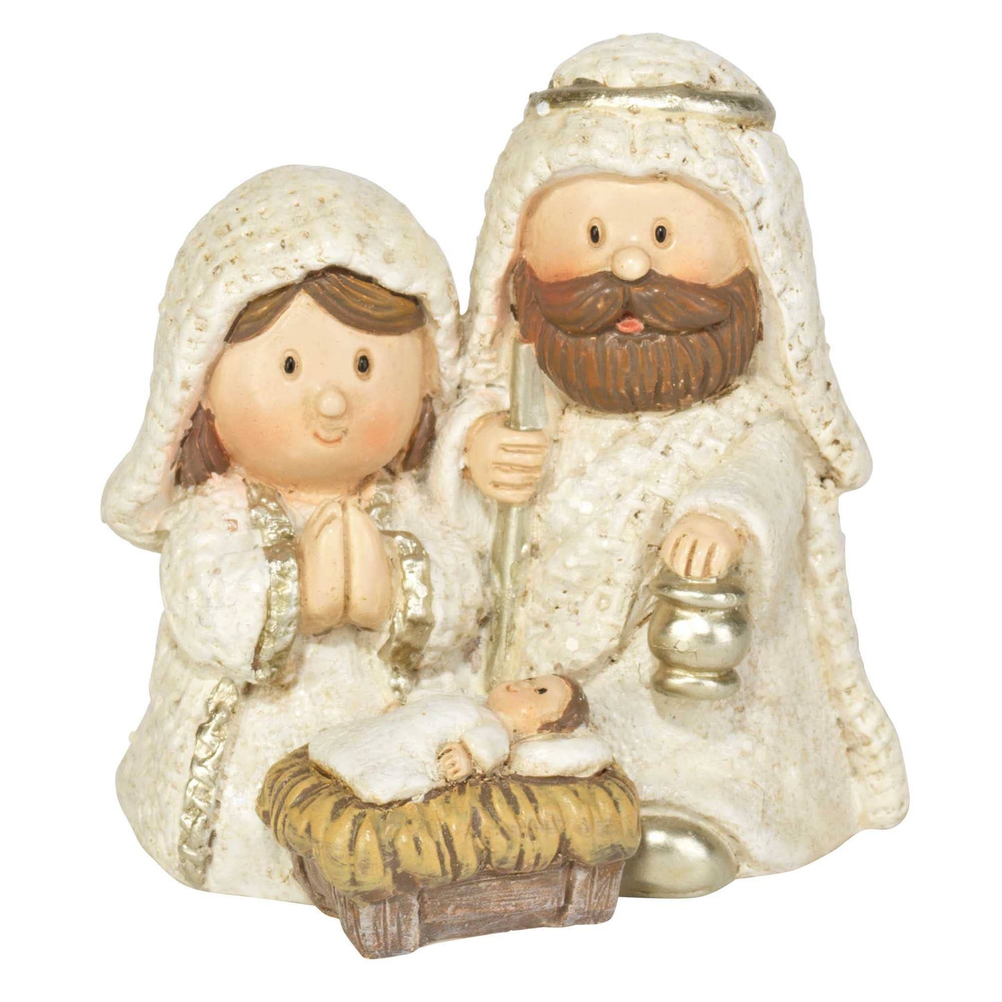 Holy Family, 1 Piece Mini Nativity - 2.5"