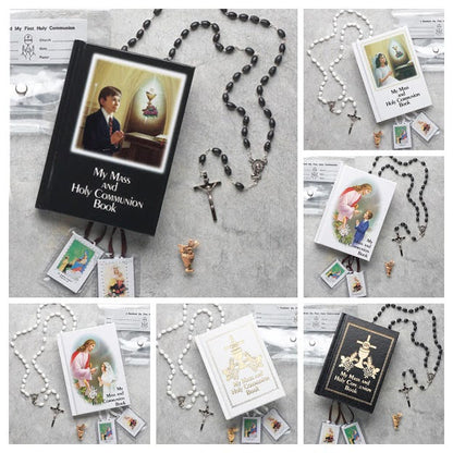 First Holy Communion Mass Book Gift Sets (Variants)