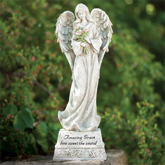 14" MEMORIAL GARDEN ANGEL