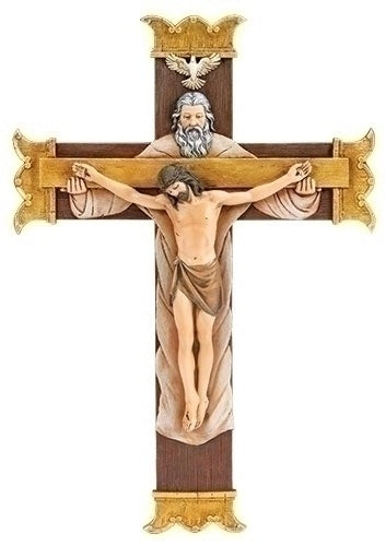 Holy Trinity Crucifix - 10.25"