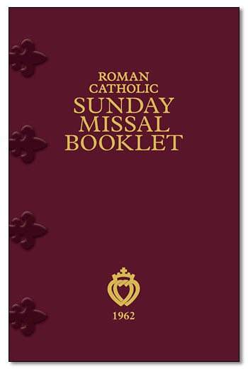 Sunday Missal Booklet - 1962