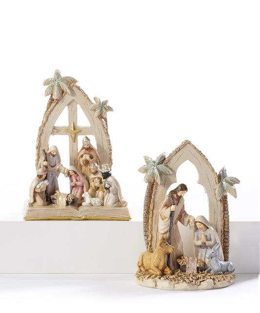 Nativity Scene 1 pc - 2 Assorted Styles