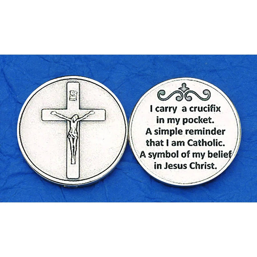 Pocket Tokens / Coins (Variants Include: Trinity, Mary, Angels, Saints, and More)