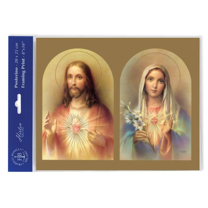The Sacred Hearts Poster 8 x 10"