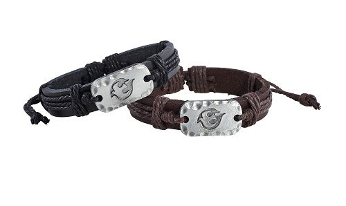 Confirmation Holy Spirit Leather Bracelets