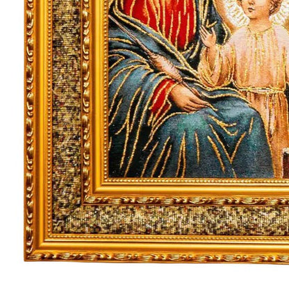 The Holy Family Double Padded Framed Image - 21"