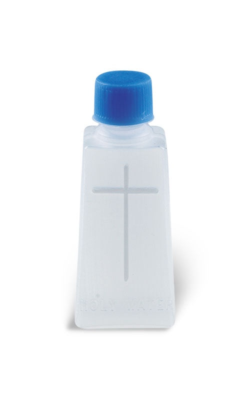 1 oz Cross Design Holy Water Bottle