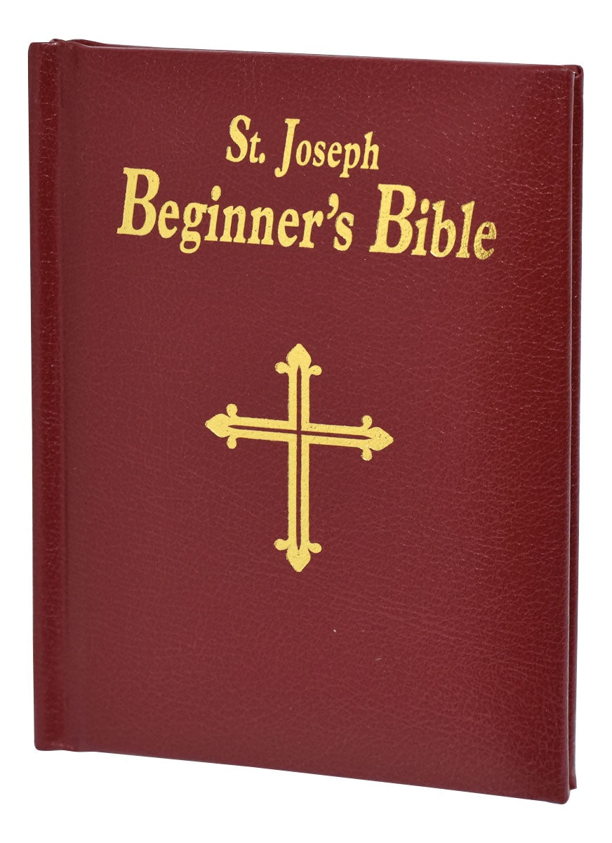 St. Joseph Beginner's Bible (Burgundy or White)