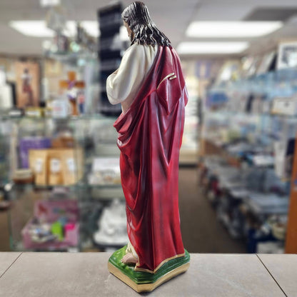 Sacred Heart of Jesus, Italian - 24" Statue