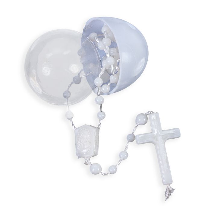 Small Rosary in Easter Egg with Rosary