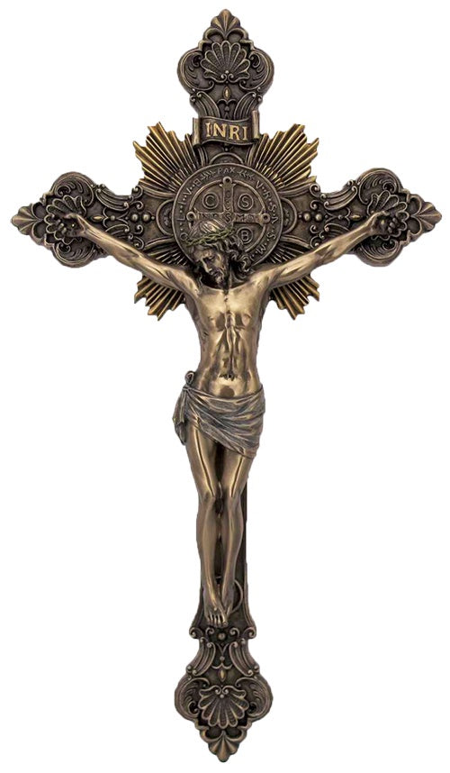 St. Benedict Crucifix, Veronese Collection - 7.75" (Color Variants)