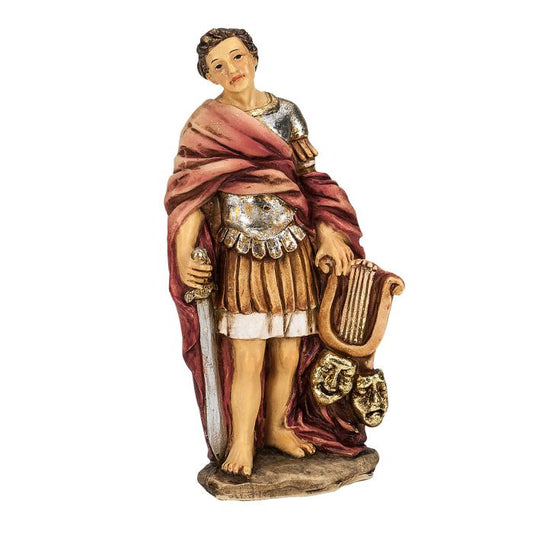 St. Genesius 4" Statue with Holy Card