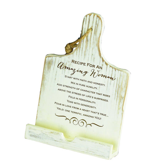 Amazing Woman Cook Book Holder