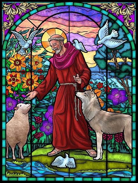 St. Francis of Assisi Jigsaw Puzzle - 550 Piece